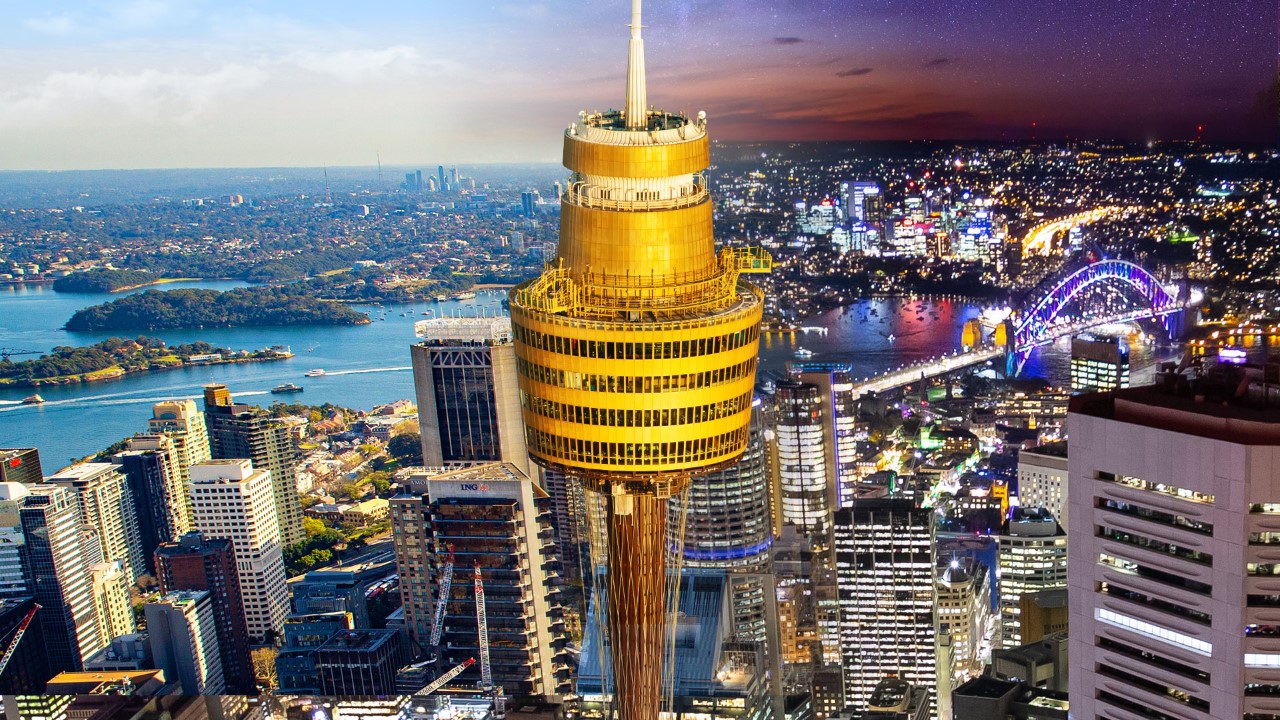 Sydney Tower Eye – 360° city views from top.